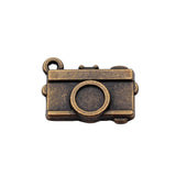 WYSIWYG 10pcs 17x12mm Camera Charms Antique Bronze Color Charms For Jewelry Making Jewelry Findings