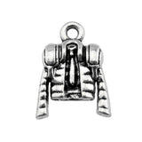 WYSIWYG 10pcs 17x12mm Football Clothes Charms Antique Silver Color Pendant Charms Jewelry Findings For Jewelry Making