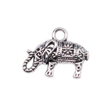 WYSIWYG 10pcs 17x13mm Small Elephant Thai Elephant Charms Pendants For Jewelry Making DIY Jewelry Findings Jewelry Accessories