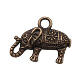 WYSIWYG 10pcs 17x13mm Small Elephant Thai Elephant Charms Pendants For Jewelry Making DIY Jewelry Findings Jewelry Accessories