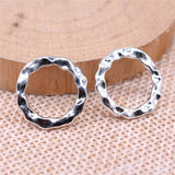 WYSIWYG 10pcs 17x17mm Charms Connector Jewelry Findings DIY Accessories Circle Pendant KC Gold Color Antique Silver Color