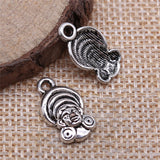 WYSIWYG 10pcs 18x10mm Egyptian Statues Charms Antique Silver Color Pendant Charms For Jewelry Making Jewelry Findings