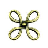 10pcs 18x23mm Pendant Chinese Knot Connector Lucky Knot Charm Pendants For Jewelry Making Chinese Knot Pendants h1161