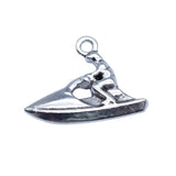 WYSIWYG 10pcs 18x24mm Antique Silver Color Motorboat Charms Pendant For DIY Jewelry Making Handmade Jewelry Craft Findings