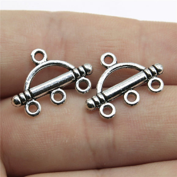 WYSIWYG 10pcs 19x13mm DIY Handmade For Jewelry Findings Porous Earring Connectors For Jewelry Earring Making Bracelet Making