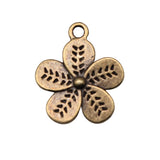 WYSIWYG 10pcs 19x16mm Double-Sided Flowers Charms Pendants For Jewelry Making DIY Jewelry Findings Jewelry Accessories