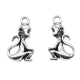 WYSIWYG 10pcs 20x10mm Monkey Charms DIY Jewelry Findings Antique Silver Color Antique Bronze Color For Jewelry Making
