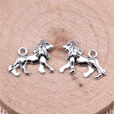 WYSIWYG 10pcs 20x14mm Dog Charms For Jewelry Making Jewelry Accessories Antique Silver Plated Antique Bronze Plated
