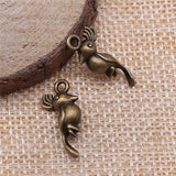 10pcs 20x9mm Bird Pendants Charms For Jewelry Making Antique Silver Color Antique Bronze Color DIY Jewelry Making ef4433