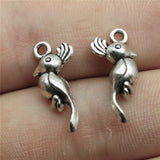 10pcs 20x9mm Bird Pendants Charms For Jewelry Making Antique Silver Color Antique Bronze Color DIY Jewelry Making ef4433