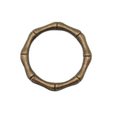 WYSIWYG 10pcs 21mm Bamboo Circle Connector Charm Pendants For Jewelry Making Bamboo Circle Pendants