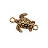 WYSIWYG 10pcs 21x14mm 3 Colors Sea Turtle Connector Charm Turtle Connector Charms Sea Turtle Charm EF3953