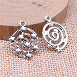 WYSIWYG 10pcs 21x15mm DIY Star Pendant For Jewelry Making Antique Gold Color Star Pendants Charm Pendant Star