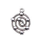 WYSIWYG 10pcs 21x15mm DIY Star Pendant For Jewelry Making Antique Gold Color Star Pendants Charm Pendant Star