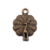 WYSIWYG 10pcs 21x15mm Peacock Charms Pendants For Jewelry Making DIY Jewelry Findings Jewelry Accessories