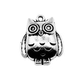 WYSIWYG 10pcs 21x25mm Owl Charms Pendants For Jewelry Making DIY Jewelry Findings Jewelry Accessories