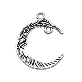 WYSIWYG 10pcs 21x26mm Moon Connector Charms Pendants For Jewelry Making DIY Jewelry Findings Jewelry Accessories
