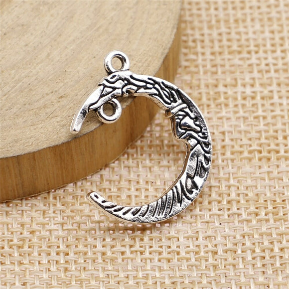 WYSIWYG 10pcs 21x26mm Moon Connector Charms Pendants For Jewelry Making DIY Jewelry Findings Jewelry Accessories