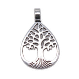 WYSIWYG 10pcs 21x35mm Life Tree Charms Antique Silver Color For Jewelry Making Zinc Alloy Charms Pendant DIY Jewelry Findings