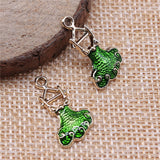 10pcs 22x11mm Dress Charms KC Gold Color Plated For DIY Jewelry Making Zinc Alloy Charms Pendant Jewelry Findings ef4606