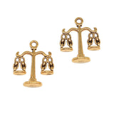 10pcs 22x17mm Balance Scales Libra Scales Of Justice Charm Pendants For Jewelry Making Law Scales Pendants ef0093