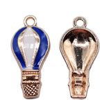 WYSIWYG 10pcs 23x11mm Hot Air Balloon Charms KC Gold Color For DIY Jewelry Making Zinc Alloy Charms Pendant Jewelry Findings