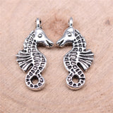 WYSIWYG 10pcs 23x11mm Seahorse Pendant For Jewelry Making Seahorse Pendants Charm Hippocampus Charms