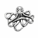WYSIWYG 10pcs 23x20mm Pendant Small Octopus Small Octopus Charm Pendants For Jewelry Making Small Octopus Pendants