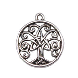 WYSIWYG 10pcs 23x20mm Triquetra Symbol Life Tree Charms Triquetra Life Tree Charms Triquetra Symbol Life Tree