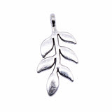 WYSIWYG 10pcs 24x12mm Antique Silver Color Leaves Charms Pendant For Jewelry Making DIY Jewelry Findings