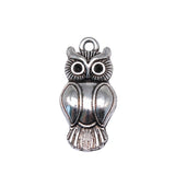 WYSIWYG 10pcs 26x13mm Owl Charms Pendants For Jewelry Making DIY Jewelry Findings Jewelry Accessories