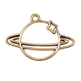 WYSIWYG 10pcs 27x19mm 3 Colors Universe Charms Pendant For Jewelry Making DIY Jewelry Findings