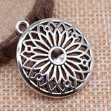 WYSIWYG 10pcs 27x24mm Motif Charms Antique Silver Color Pendant Charms Jewelry Findings For Jewelry Making