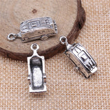 10pcs 27x8mm Recreational Vehicle Charm Trailer Charms Rv Charms Vintage DIY Accessories For Jewelry Making h1038