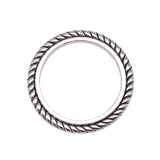 WYSIWYG 10pcs 28mm Circle Connector Charm Pendants For Jewelry Making Antique Silver Color Circle Pendants