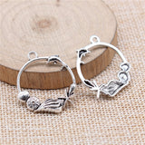 10pcs 29x25mm Sea Animal Shell Conch Starfish Dolphin Charms Antique Silver Color For Jewelry Making Jewelry Findings ef4404