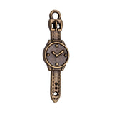 WYSIWYG 10pcs 30x9mm Pendant Watch Men Men Watch Charm Pendants For Jewelry Making Antique Silver Color Watch Pendants