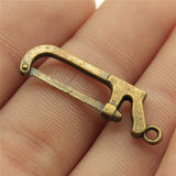WYSIWYG 10pcs 30x9mm Saw Charms For Jewelry Making Charms Pendants Jewelry Accessories