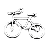 WYSIWYG 10pcs 31x23mm 3 Colors Antique Gold Color Antique Silver Color Antique Bronze Bike Charm Bicycle Pendant Bicycle Charm