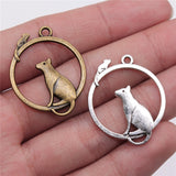 WYSIWYG 10pcs 31x26mm Pendant Mouse Mouse Charm Pendants For Jewelry Making Antique Silver Color Mouse Pendants