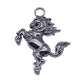 WYSIWYG 10pcs 32x24mm 4 Colors Horse Charms Pendant For Jewelry Making DIY Jewelry Findings