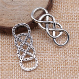 10pcs 33x12mm Double Infinity Charm Double Infinity Charm Connector Double Infinity Connector Charm ef3784