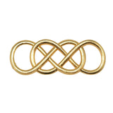10pcs 33x12mm Double Infinity Charm Double Infinity Charm Connector Double Infinity Connector Charm ef3784