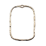 WYSIWYG 10pcs 33x23mm/46x32mm KC Gold Color Geometry Charms Pendant For Jewelry Making Earring Making Accessories