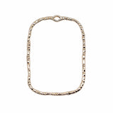 WYSIWYG 10pcs 33x23mm/46x32mm KC Gold Color Geometry Charms Pendant For Jewelry Making Earring Making Accessories