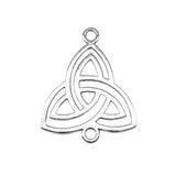 10pcs 33x26mm Antique Silver Color Celtic Knot Connector For Jewelry Making EF4208