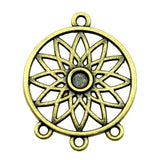 WYSIWYG 10pcs 33x27mm Charm Dreamcatcher Connector Dream Catcher For Jewelry Making Dreamcatcher Connector Charm