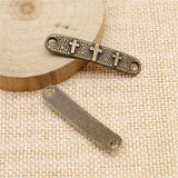 WYSIWYG 10pcs 39x8mm Cross Connector Pendants Cross Connector For Jewelry Making Cross Connector Charm Pendants