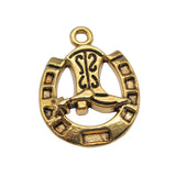 WYSIWYG 10pcs 4 Colors 25x19mm Cowboy Boots Horse Shoe Charms For Jewelry Making DIY Jewelry Findings