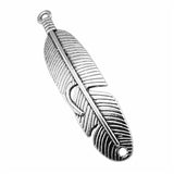 10pcs 45x11mm Feather Conenctor Pendant Connector Feather Pendants Jewelry Making Feather Connector Pendants Charm ef4477
